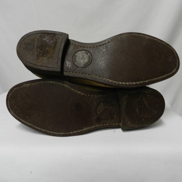 Red Wing 1188 Pecos Suede Steel Top pull-on boots Work Vintage USA Size Sz 7.5 - Picture 12 of 14